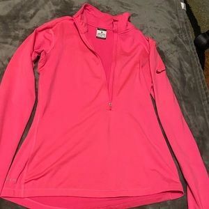 Nike half zip jacket